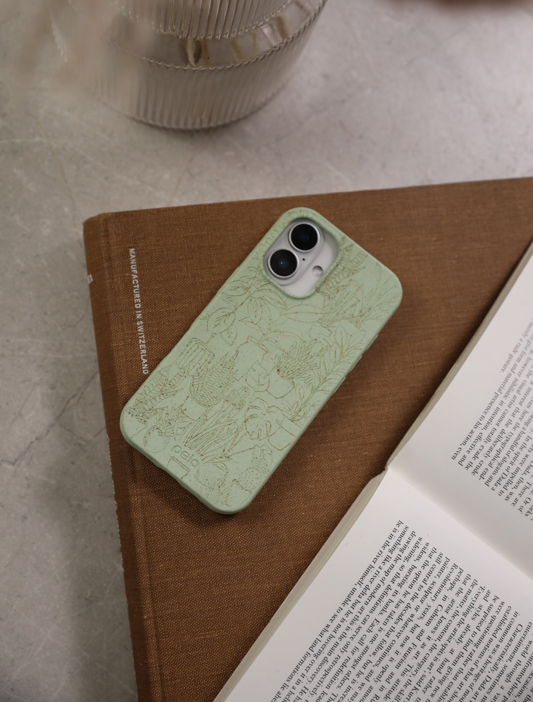 Sage Green Green Oasis iPhone 17 Case